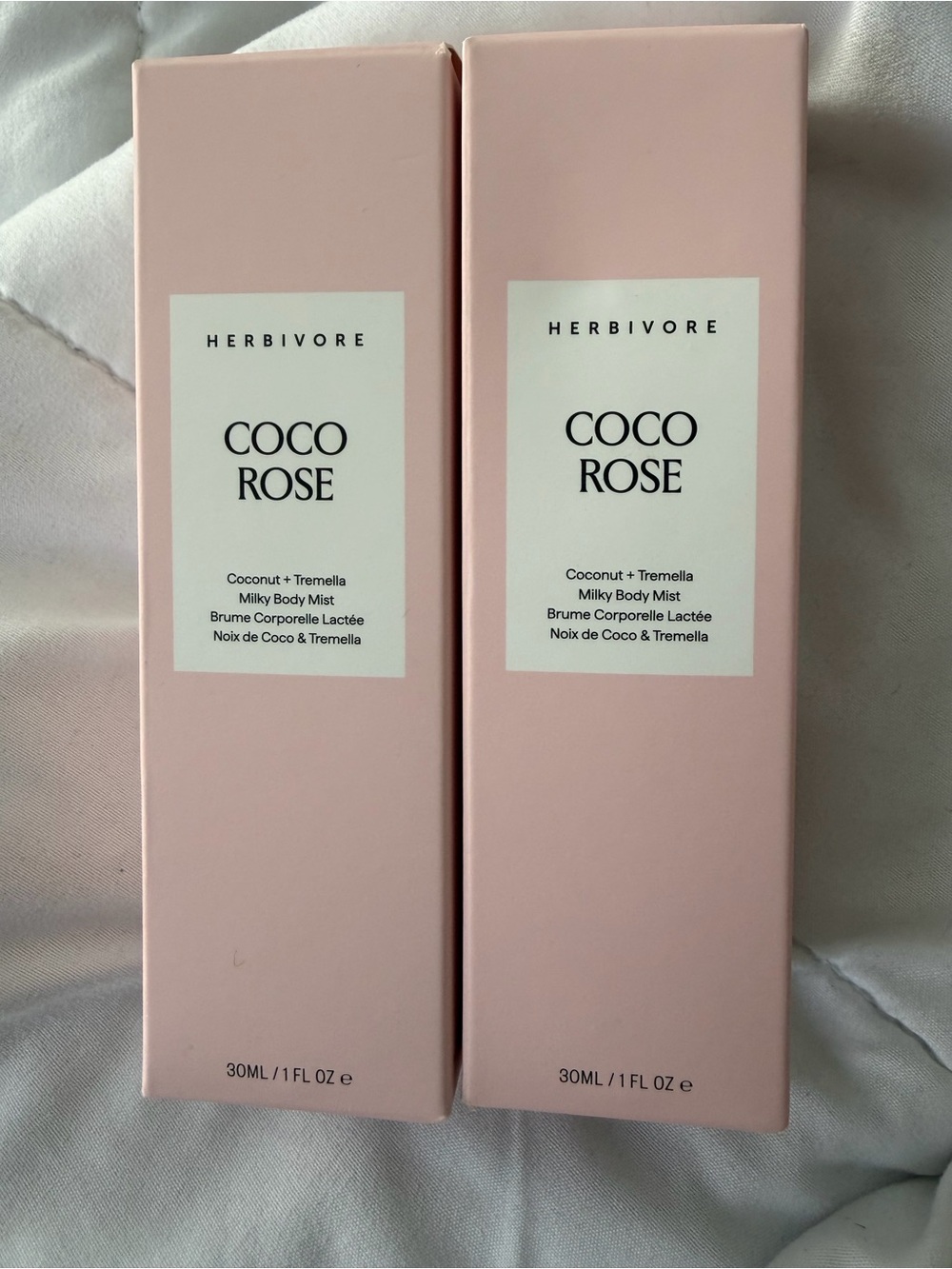 Herbivore Coco Rose Milky Body Mist - Pink